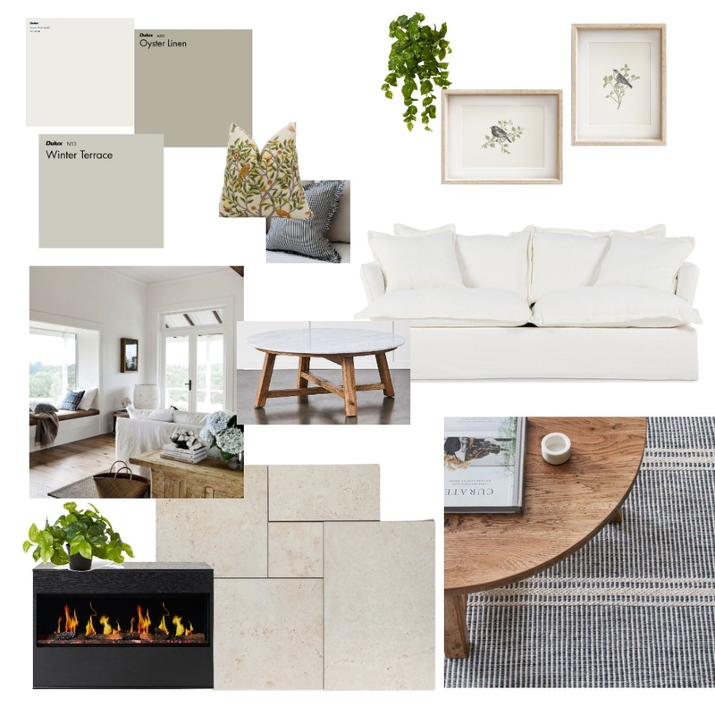 Moodboard - Living Room Mood Board by calks7@hotmail.com on Style Sourcebook