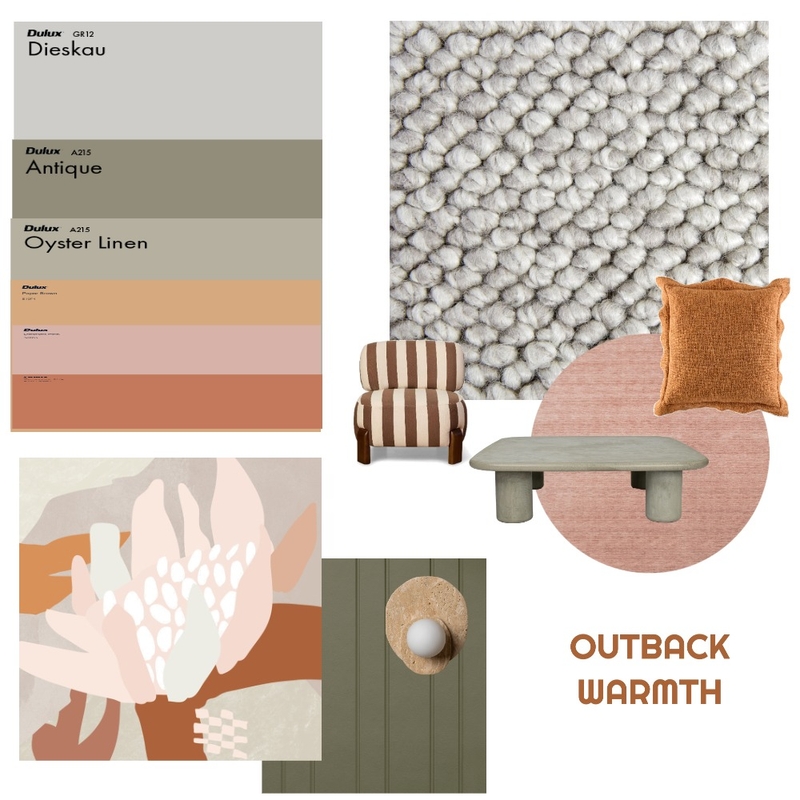 Outback Warmth Mood Board by addieobyrne on Style Sourcebook