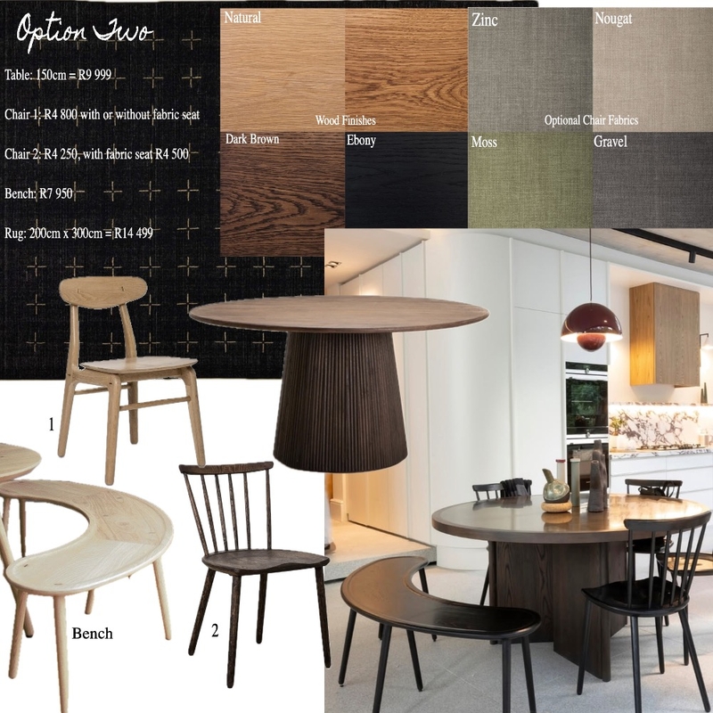 Dining room option 2 Mood Board by Em Prepok on Style Sourcebook