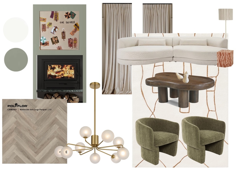 IDI Module 9 - Living Room Mood Board by Sarah May Bragias on Style Sourcebook