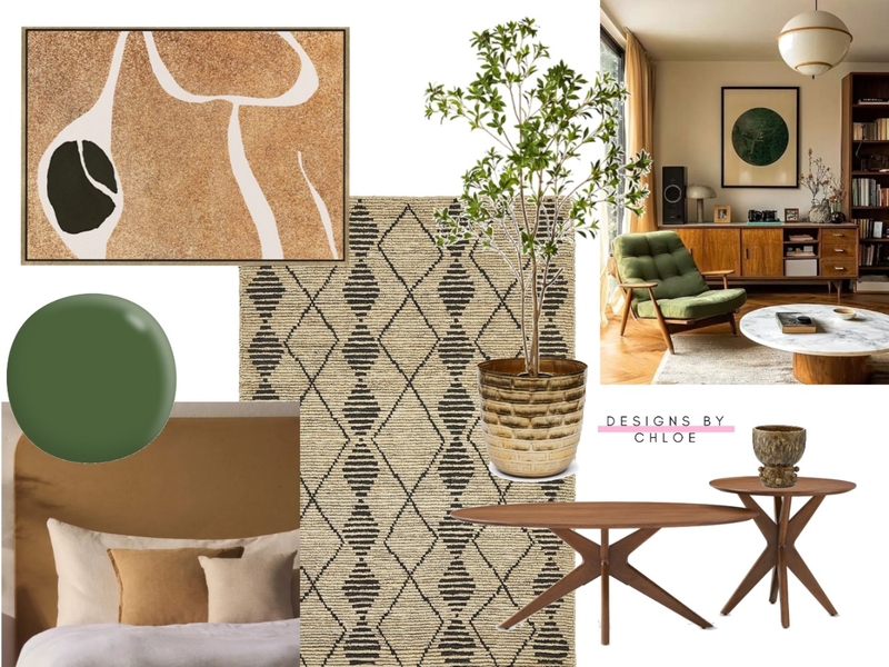 Mid Century Northcote home Mood Board by Designs by Chloe on Style Sourcebook