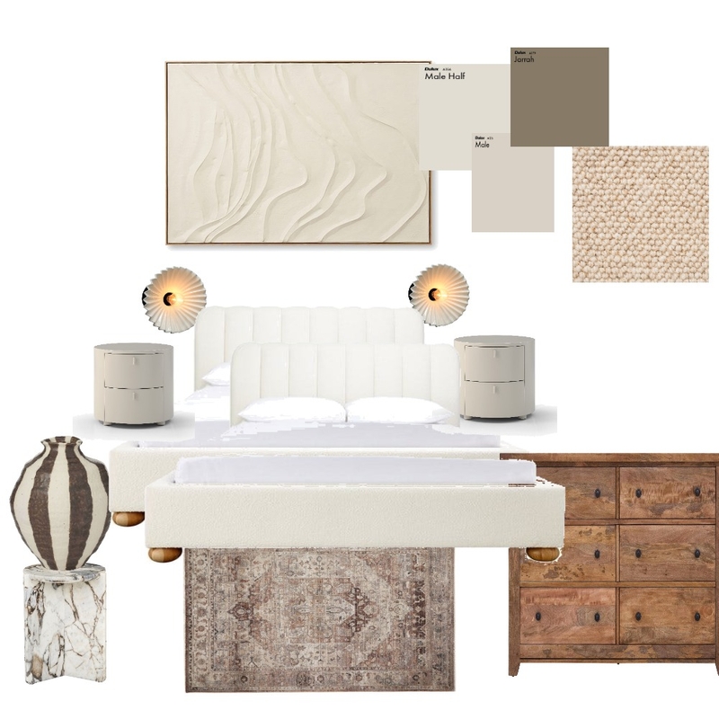 MASTER BEDROOM Mood Board by emmamoignard on Style Sourcebook