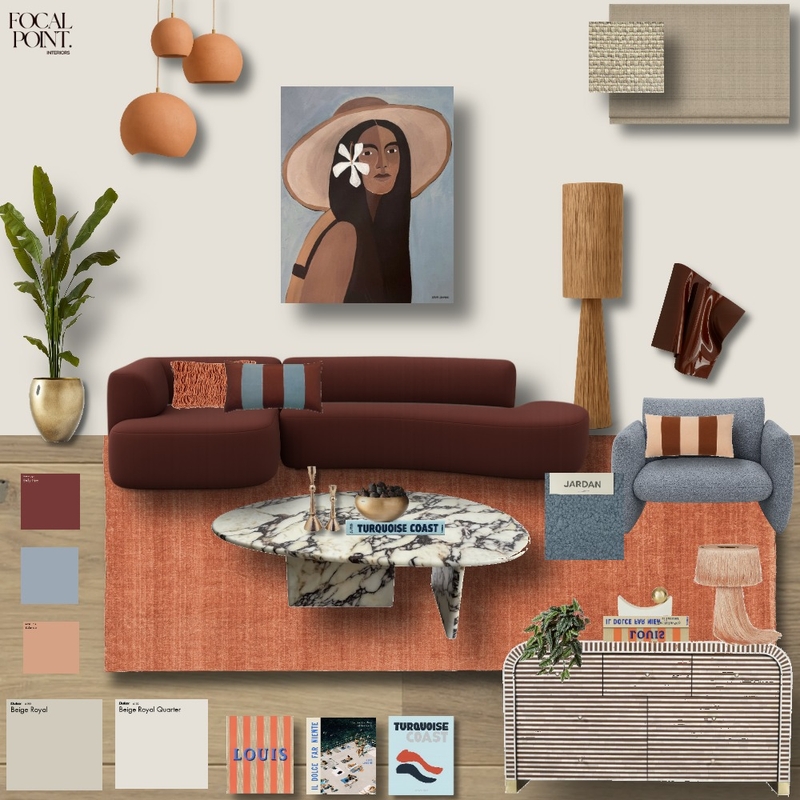 Colour Scheme Lounge (Sydney Terrace) alternative upholstery Mood Board by Focal Point Interior Design on Style Sourcebook
