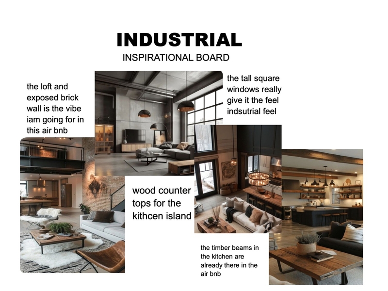 industrial inspiration Interior Design Mood Board by Jessica_2007iordanou