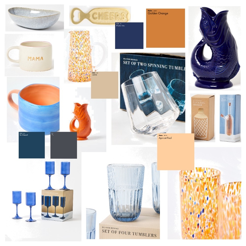 VM work Interior Design Mood Board by jesscrebert