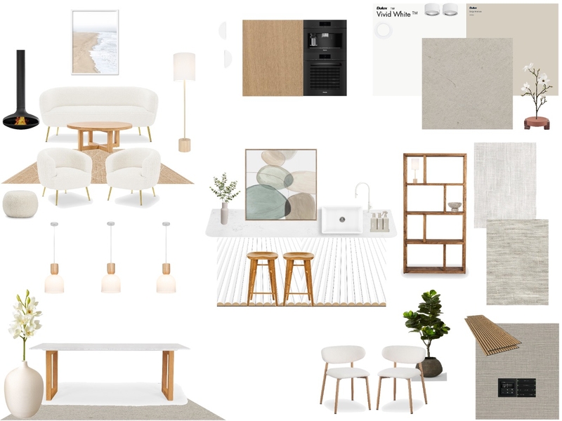 Japandi Kitchen v2_20 Interior Design Mood Board by Viola Silec Japandi Kitchen v2_20 Interior Design Mood Board by Viola Silec