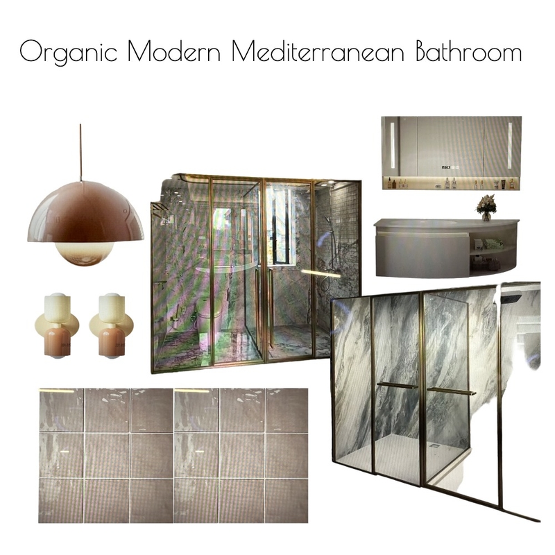 Organic Modern Mediterranean Bathroom Mood Board by al1168ster@gmail.com on Style Sourcebook