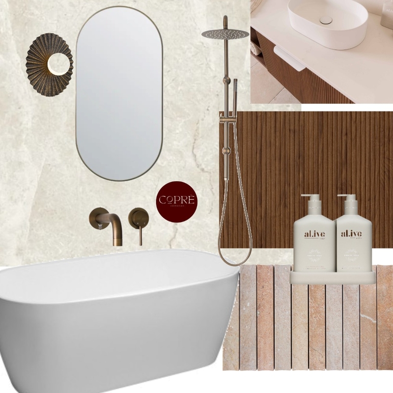 Glennie House main bathroom Mood Board by COPRÈ INTERIORS on Style Sourcebook