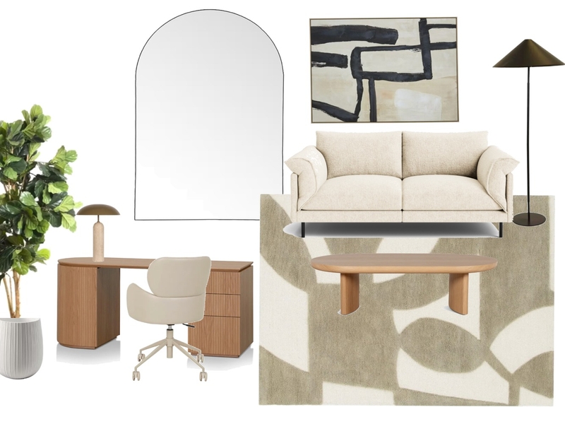 Sunshine Coast Study Mood Board by Eliza Grace Interiors on Style Sourcebook