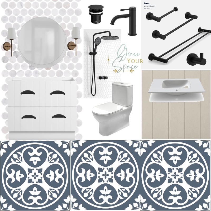 Minto House Bathroom Mood Board by Grace Your Space on Style Sourcebook