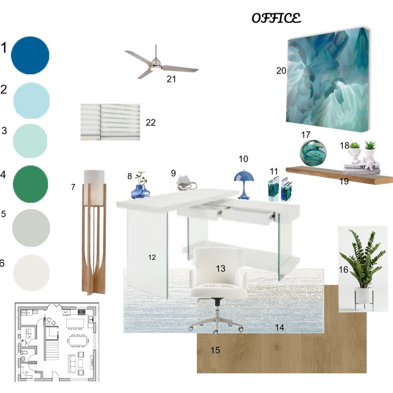 OFFICE decore Mood Board by Ellatc on Style Sourcebook
