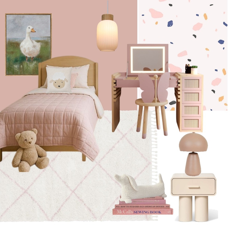 Saffron 22 Pink Rug Mood Board by Rug Culture on Style Sourcebook