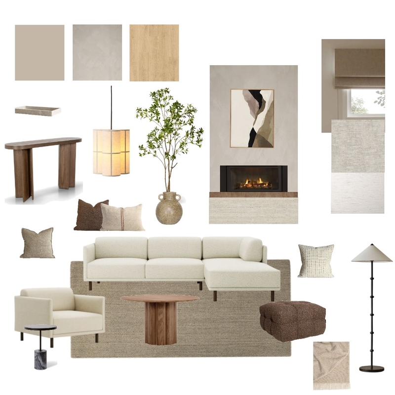 Lounge 02 Interior Design Mood Board by sami09