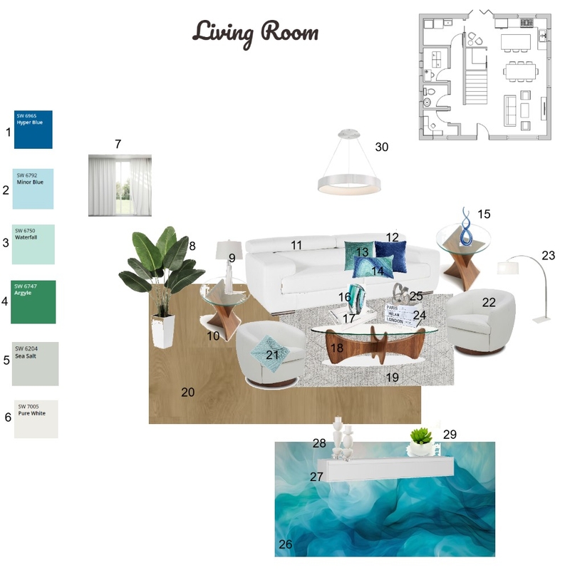 LIVING ROOM Mood Board by Ellatc on Style Sourcebook