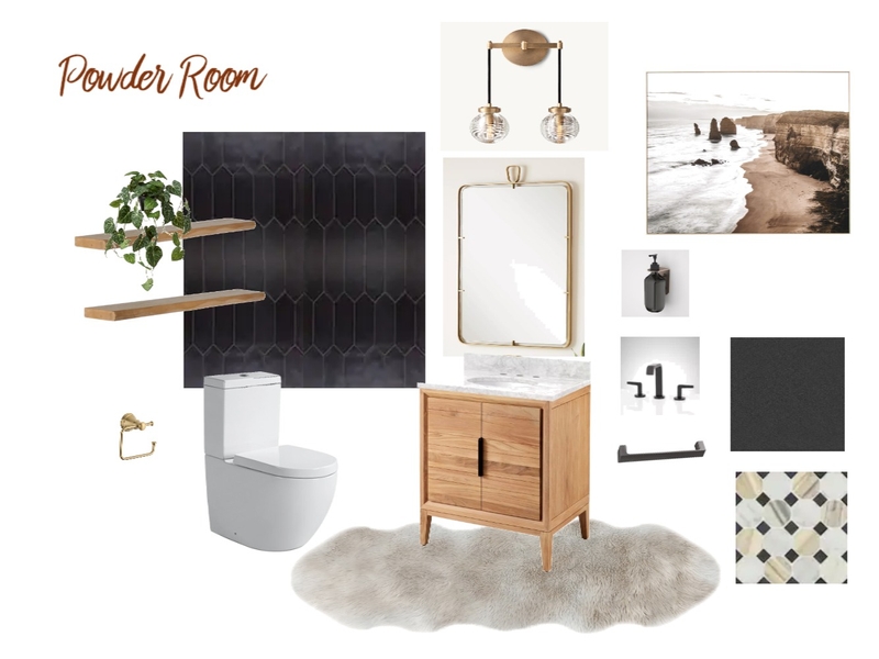 powder room idi 8 Mood Board by By Krystal Welch on Style Sourcebook