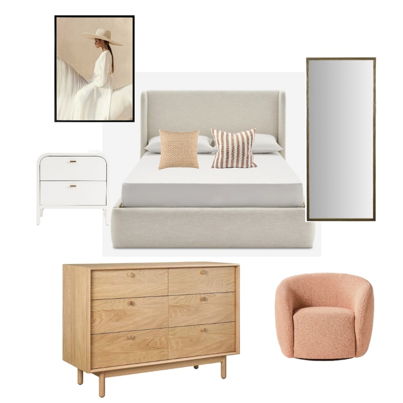 Stylish Main Bedroom Mood Board by MEL MAR DESIGN on Style Sourcebook