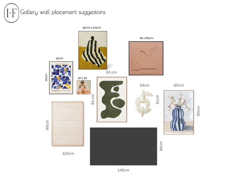 Gallery wall Mood Board by Ivy + Finch Design on Style Sourcebook