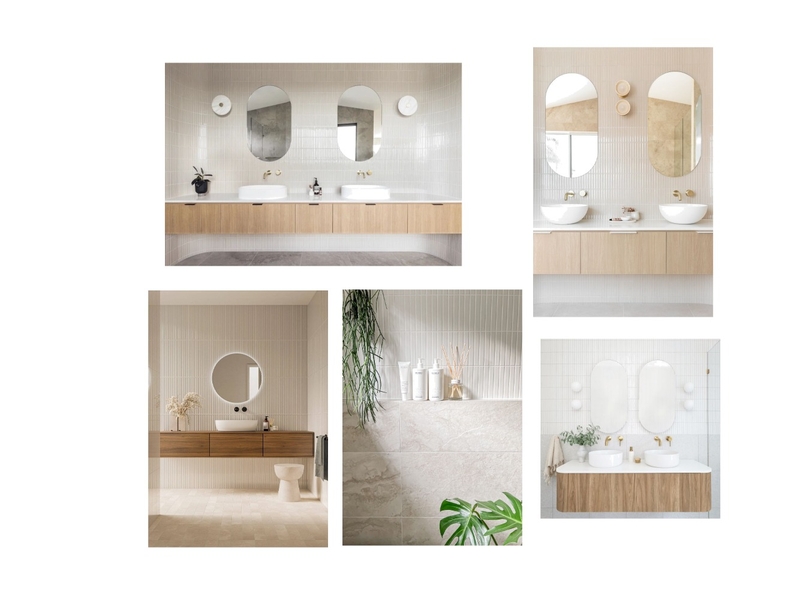 Downstairs Bathroom. - small tiled feature wall Mood Board by Sandra Chambers on Style Sourcebook