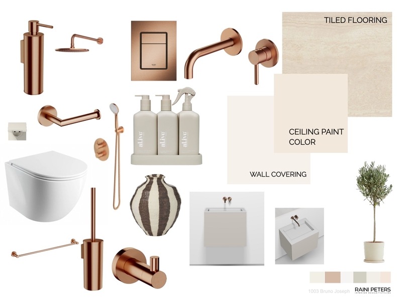 Guest batrhoom 2 Mood Board by Raini Peters Interior Design + Styling on Style Sourcebook