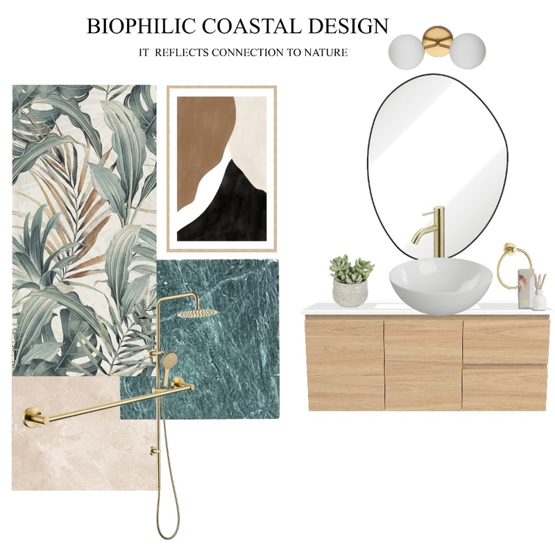 Biophilic Coastal Design Mood Board by Sharmin Akter on Style Sourcebook