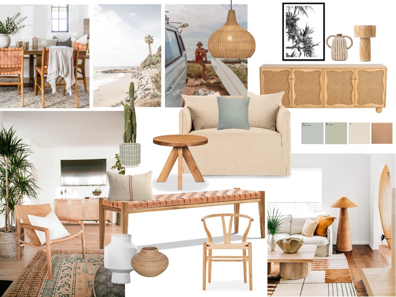 California Cool Mood Board Mood Board by AimeeJ on Style Sourcebook