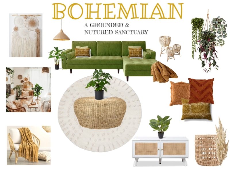 BOHEMIAN Mood Board by Courtz on Style Sourcebook