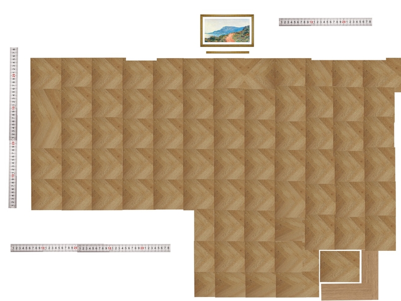 Great Room Space Planning Scale Mood Board by dl2407 on Style Sourcebook