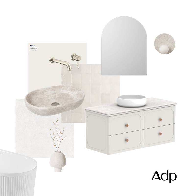 Madden Vanity | Neutral Soft Palette Mood Board by ADP on Style Sourcebook