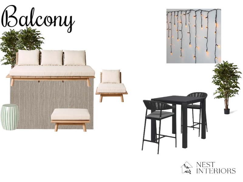 Balcony - Kishaini Mood Board by Nest Interiors on Style Sourcebook
