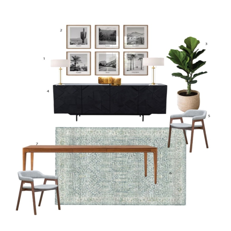 Dining Room Mood Board by designeurs on Style Sourcebook