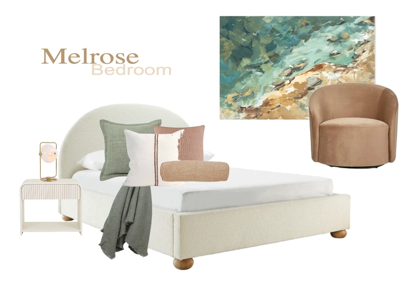 Melrose bedroom Mood Board by Swoon on Style Sourcebook