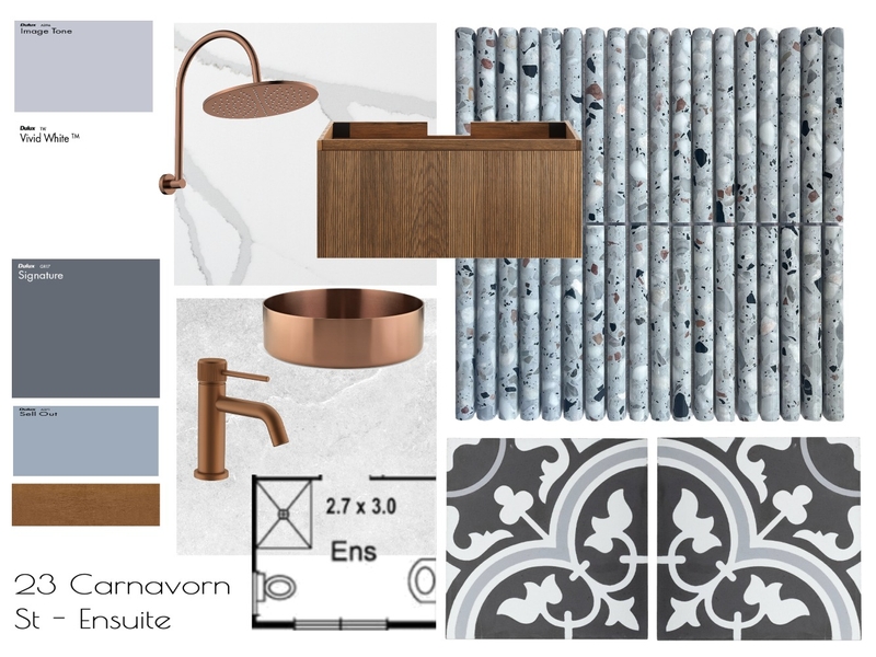 Assessment 2 - Ensuite Mood Board by addieobyrne on Style Sourcebook