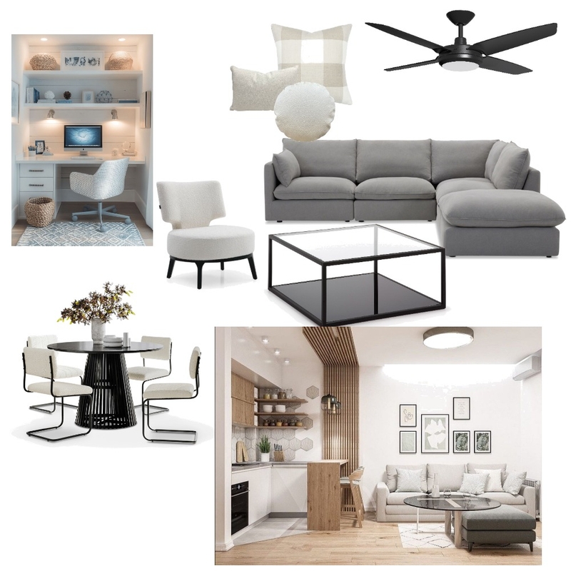 Julianne Jones Living Room, Kitchen and Dining Area Mood Board by jdarinteriors on Style Sourcebook