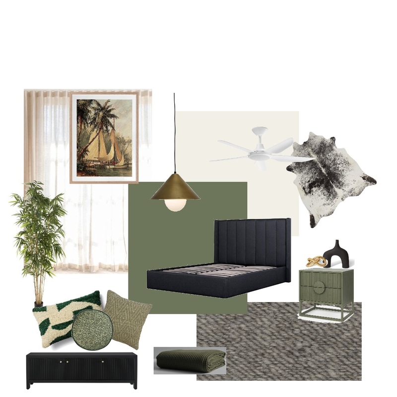 Master Bed Mood Board by millastewart on Style Sourcebook