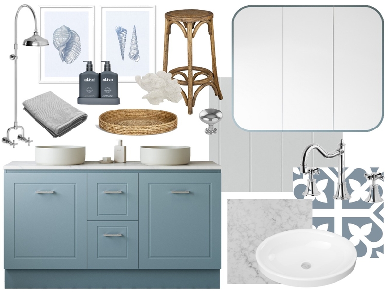 Hamptons | Nevada Classic with Jazz Arch Frame Shaver Mood Board by Timberline on Style Sourcebook