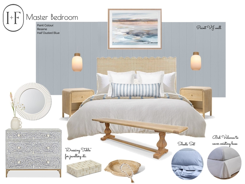 Master Bedroom Moodboard Mood Board by Ivy + Finch Design on Style Sourcebook