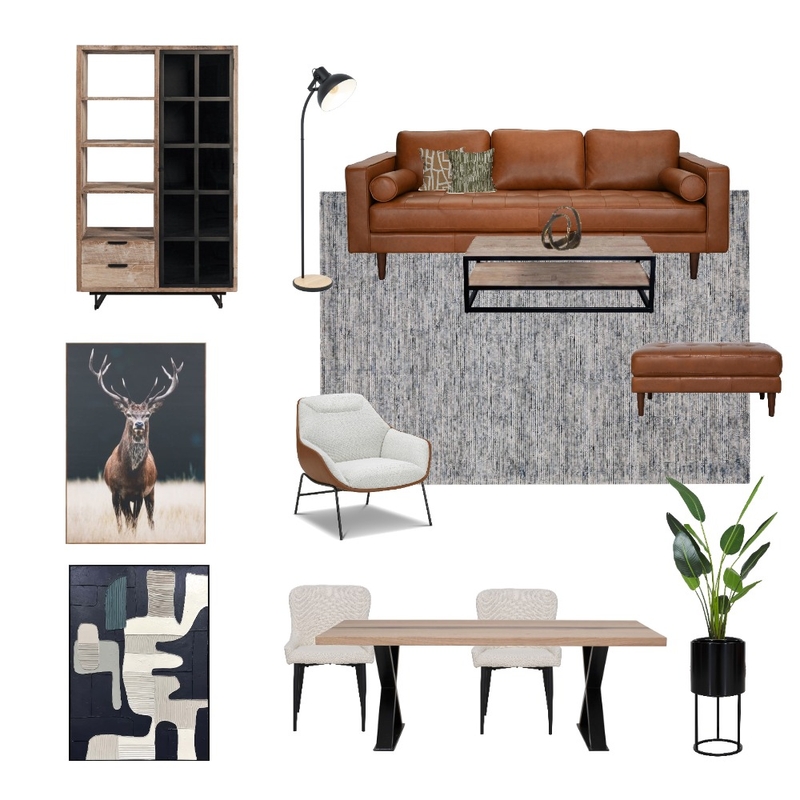 industrial Mood Board by Skygate on Style Sourcebook
