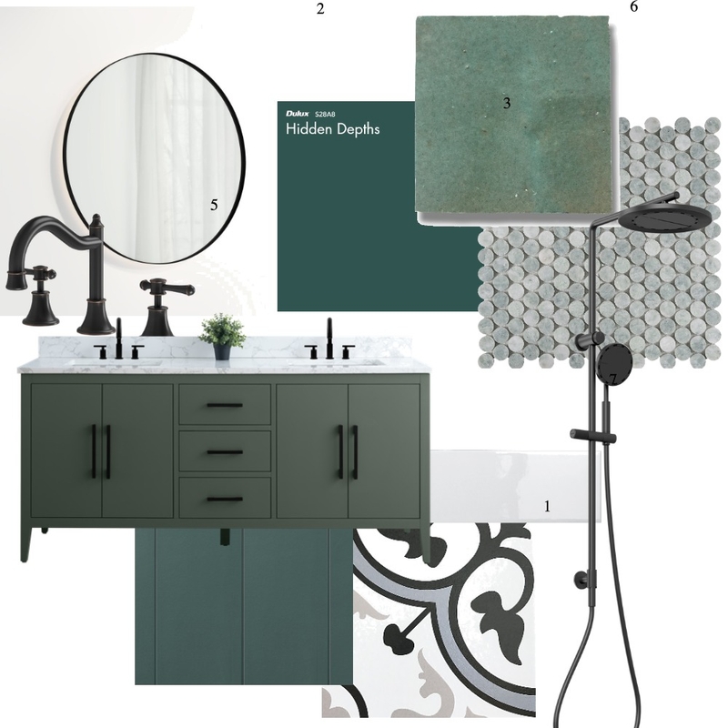 big bathroom Mood Board by joud.s on Style Sourcebook