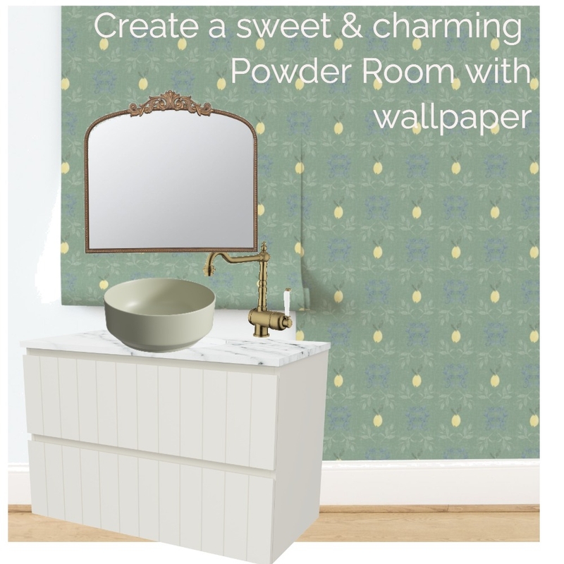 Charming powder room Mood Board by Nicky Rose Creative on Style Sourcebook