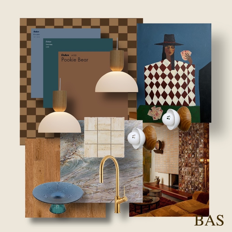 Mid Century Kitchen Mood Board by bethsavilledesigns on Style Sourcebook