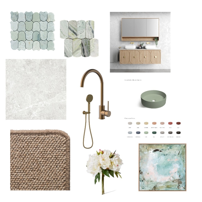 Bathroom Mood Board by Bree.carpini@gmail.com on Style Sourcebook