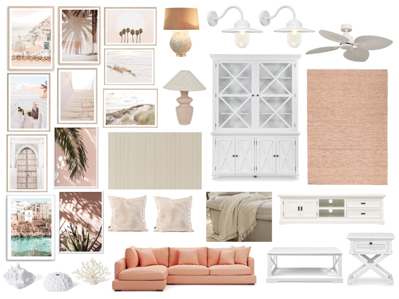 Peachy Cream Mood Board by Sterlingrose on Style Sourcebook