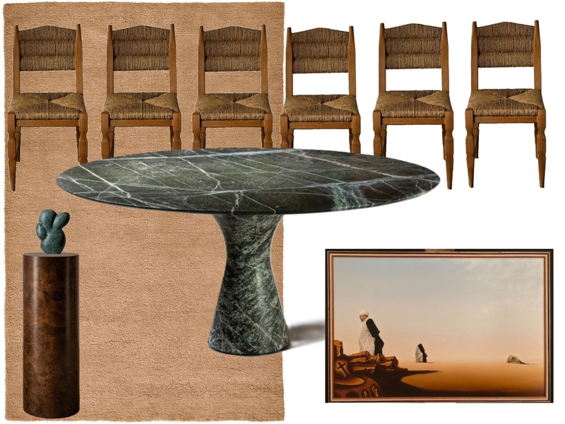 Dining Room Mood Board by Estudio Nómada on Style Sourcebook