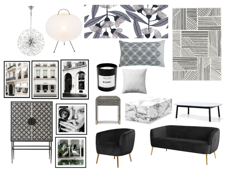 Chic Bar Mood Board by Sterlingrose on Style Sourcebook