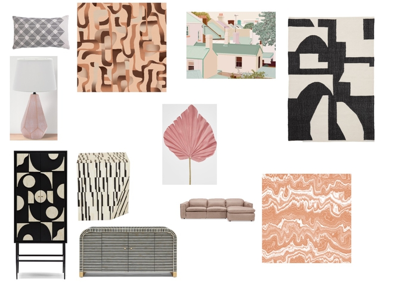 Blush Bar Interior Design Mood Board by Sterlingrose