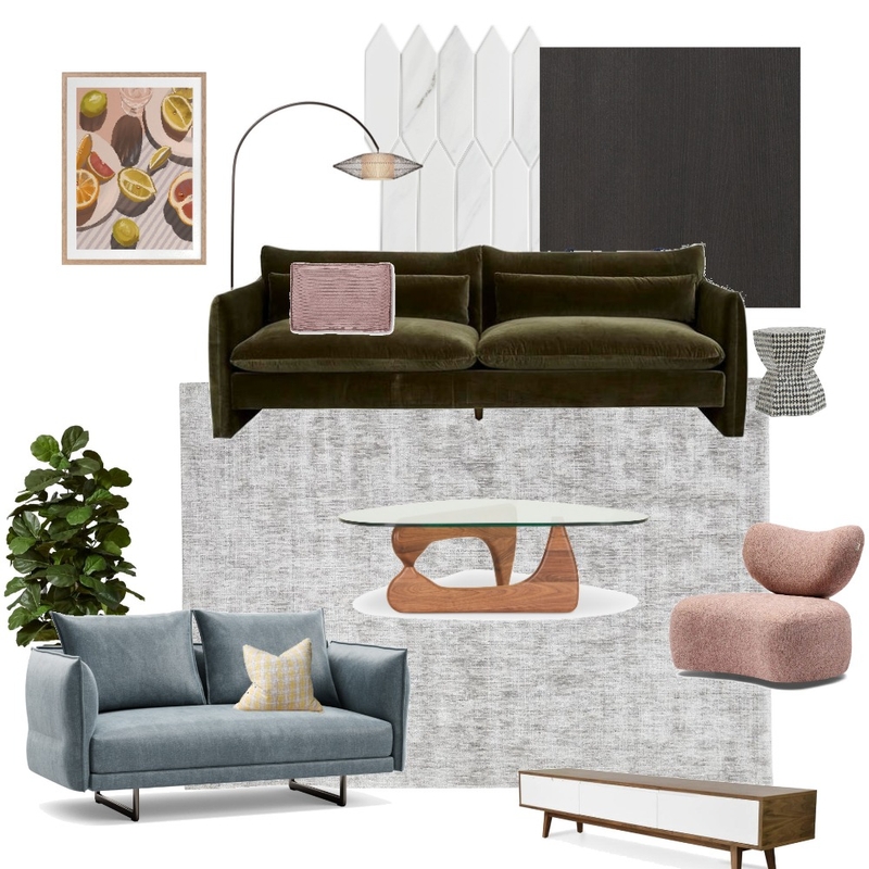 Living room - Ivory Mood Board by Mysa Interiors on Style Sourcebook