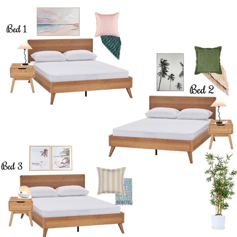 Coastal bedrooms Mood Board by Interiors By Zai on Style Sourcebook