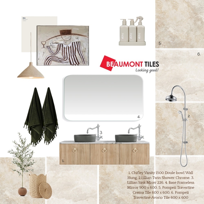 pompeii bathroom Mood Board by 4idyn on Style Sourcebook