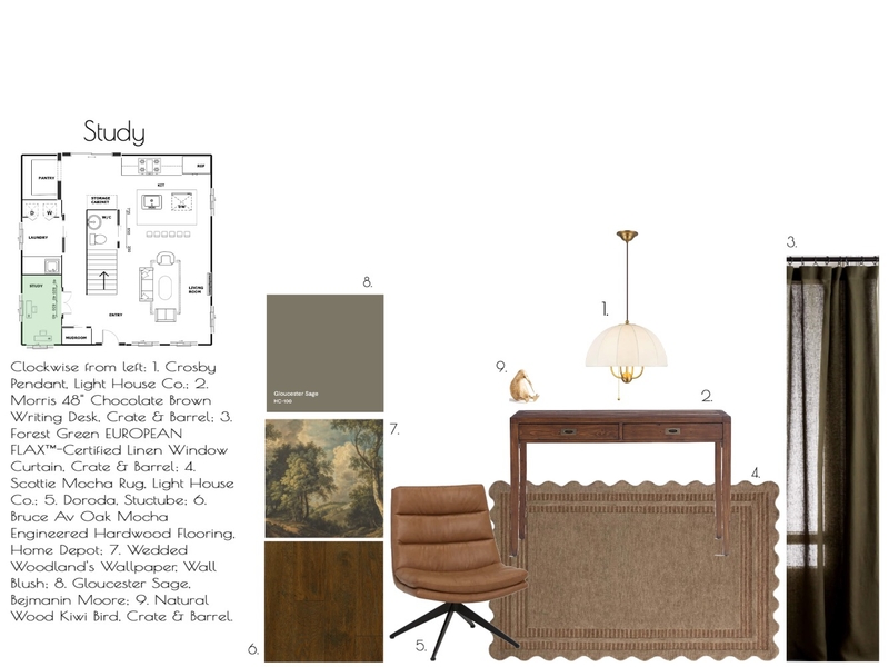 Study Sample Board done Mood Board by Angie on Style Sourcebook