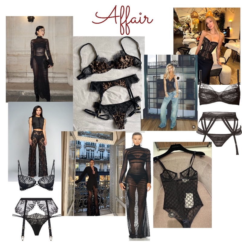 affair Mood Board by sophiamalaver on Style Sourcebook